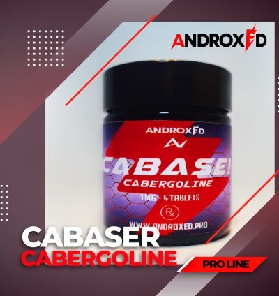 CABASER CABERGOLINE [ 1MG / 4 TABLETS ]