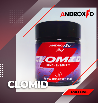 CLOMID [ 50MG / 24 TABLETS ]
